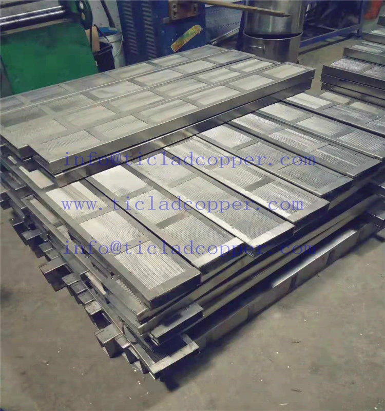 Gr1 Gr2 Titanium Basket for Anoding Electroplating/ Titanium Mesh Basket for Anodizing