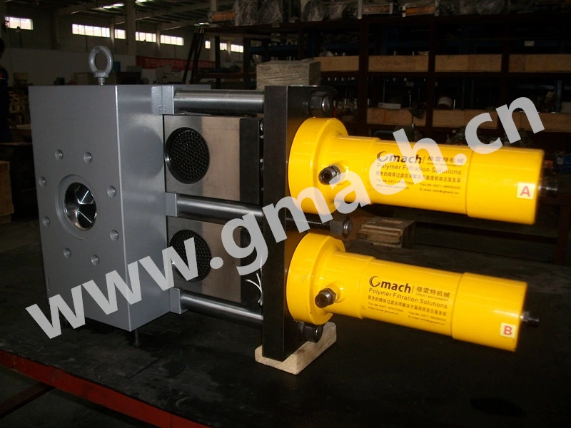 Continuous Screen Changer-Double Plate Two Working Position Screen Changer for Plastic Extruder