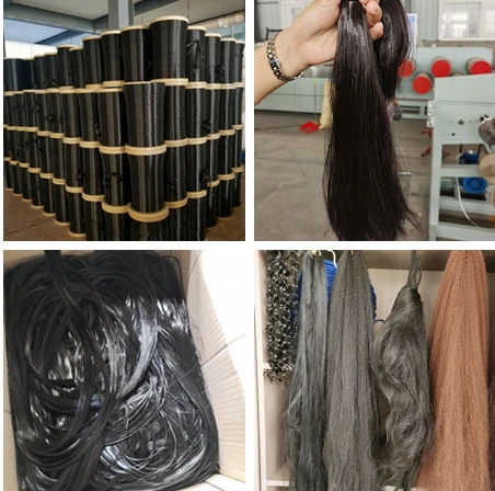 China Supply Low Cost Synthetic Hair Wig Net Extruder