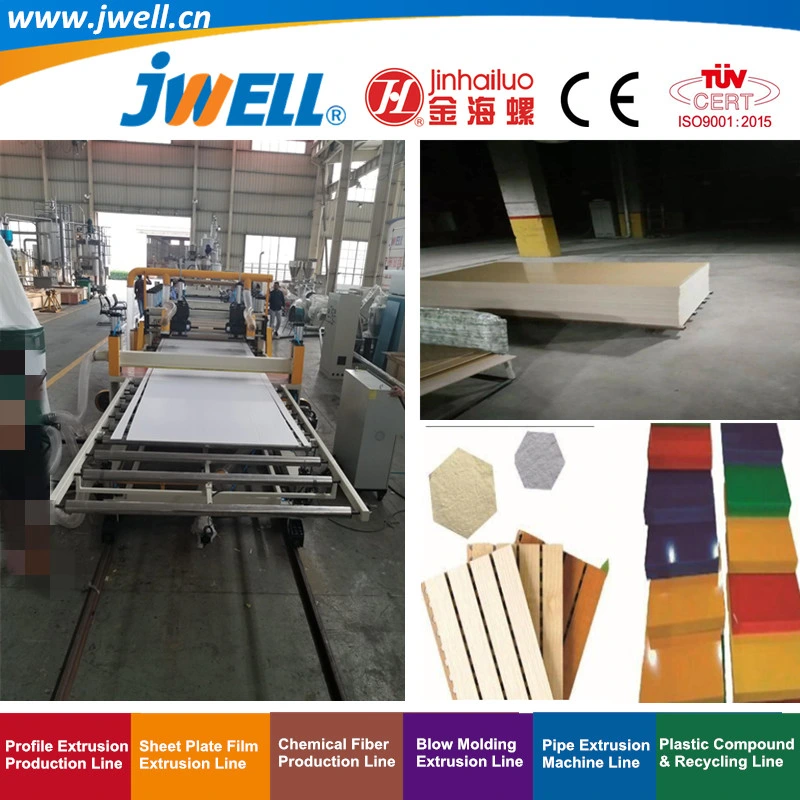 Jwell-PS Plastic Foamed Picture Frame Profile Recycling Agricultural Making Machine with Single Screw Extruder and Co-Extruder