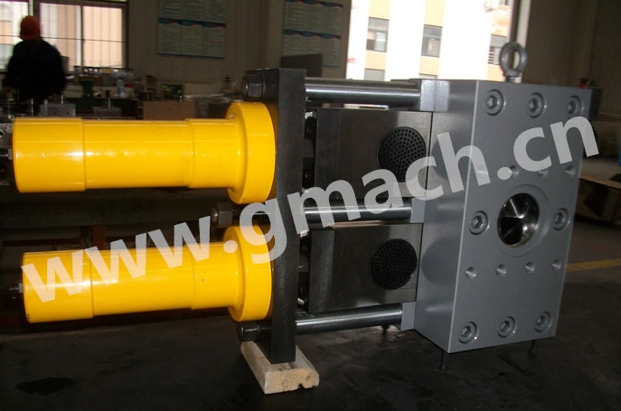 Continuous Screen Changer-Double Plate Two Working Position Screen Changer for Plastic Extruder