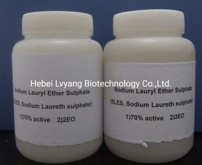 Detergent Chemical Materials Sodium Lauryl Ether Sulfate AES SLES70