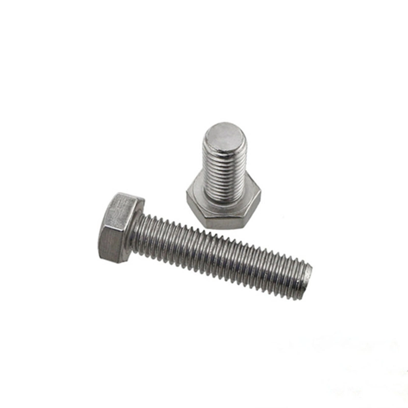 Metal Mechanical Parts Custom Size Fasteners Hex M10 Bolt