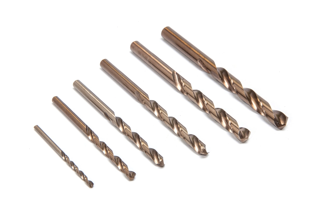 DIN338 High Speed Steel HSS Cobalt Twist Drill Bits for Hard Metal