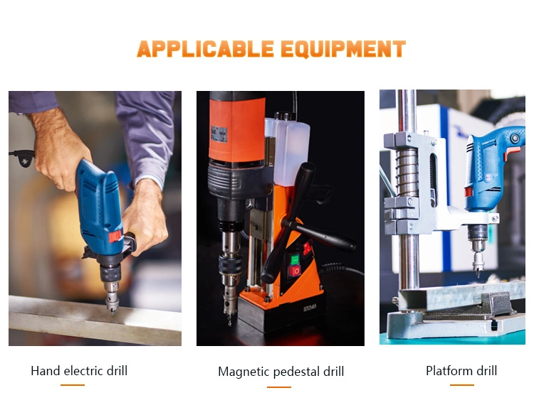 Tct Hole Saw Cutter with Thick Metal Drill Bit