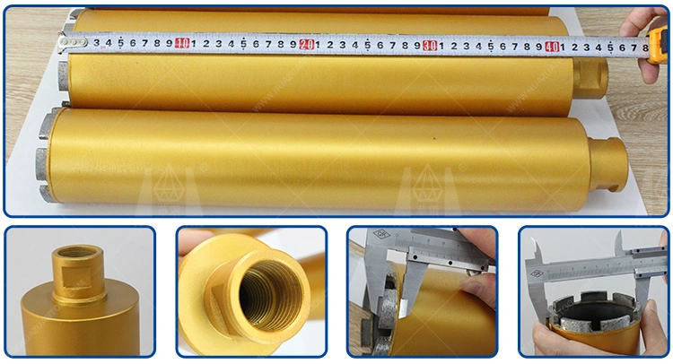 Huazuan Hole Saw Diamond Core Drill Bit for Reinforced Concrete