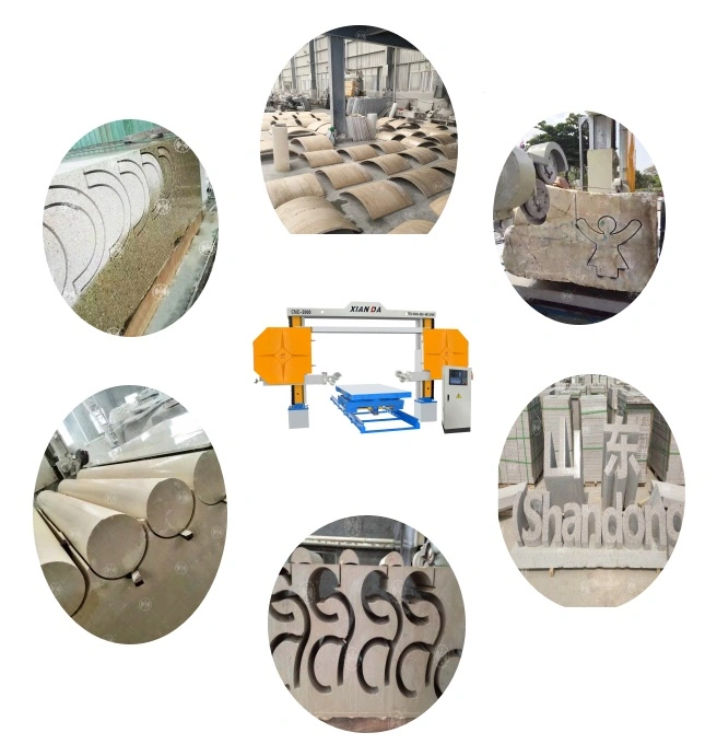 CNC Bridge Saw Marble Granite Quarry Stone Diamond Wire Saw Cutting Machine /Stone Cutter