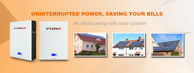 with LCD Screen LiFePO4 Powerwall Home Battery 51.2V 100ah 5kwh Stotage Battery Pack