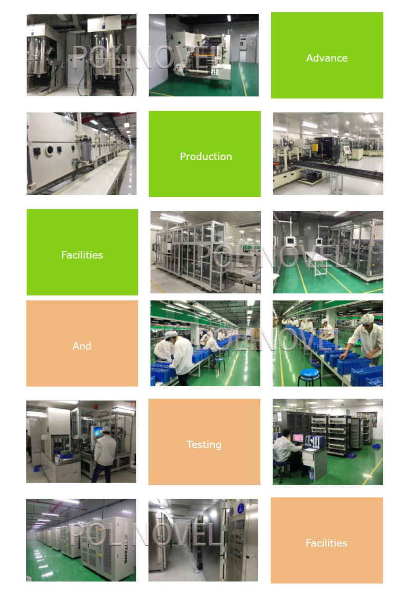Polinovel 51.2V 200ah 10kwh Solar Power Backup Battery Powerwall for Whole House Generator