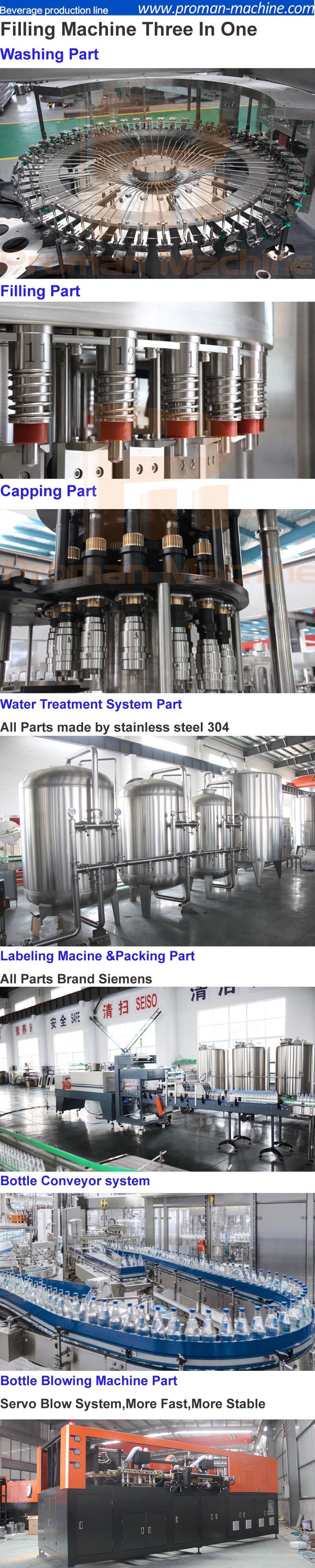 Engineers Available to Service Machinery Overseas After-Sales Service Provided 6000bph Water Bottle Filling Machine