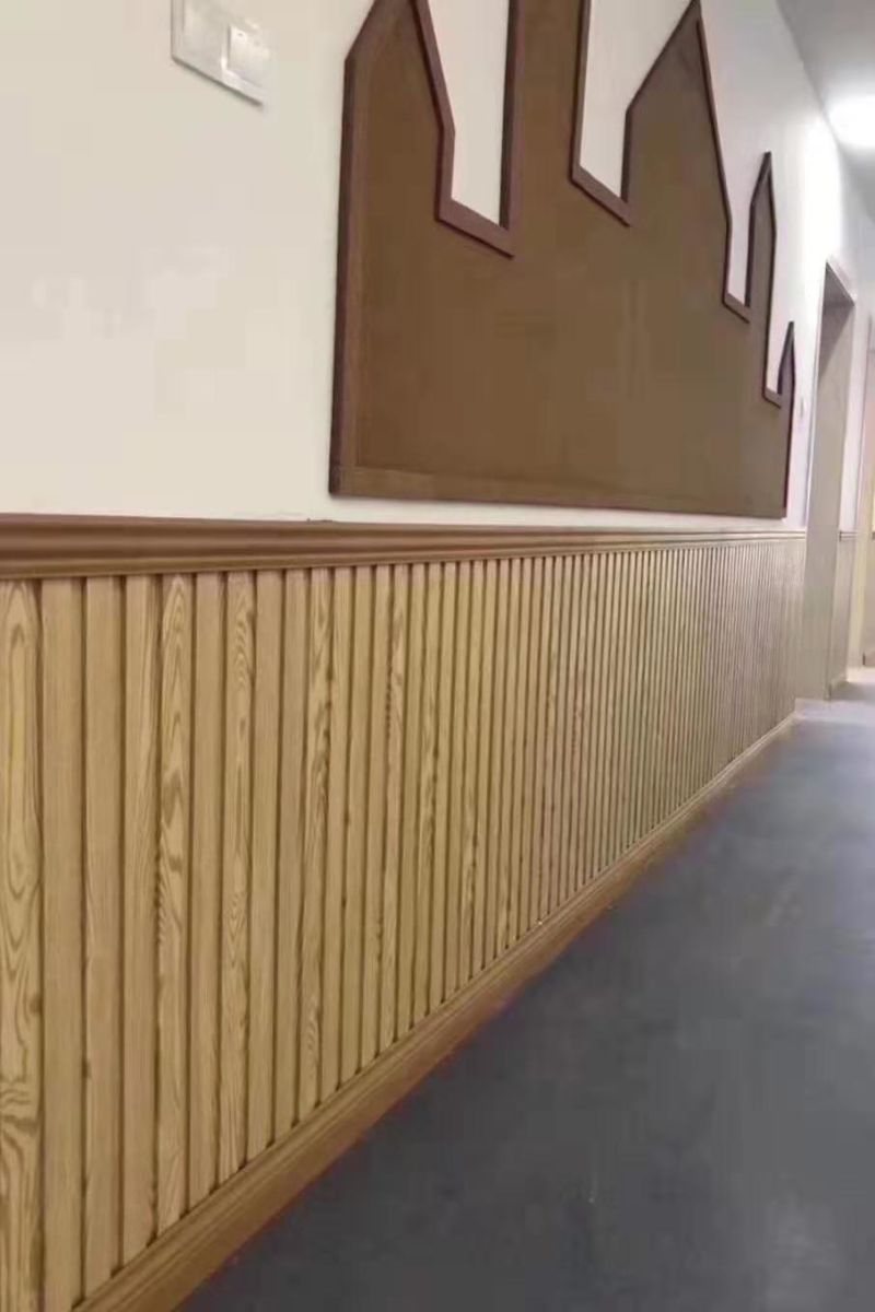 PVC Film Lamniated WPC Wall Board for Indoors Ceiling