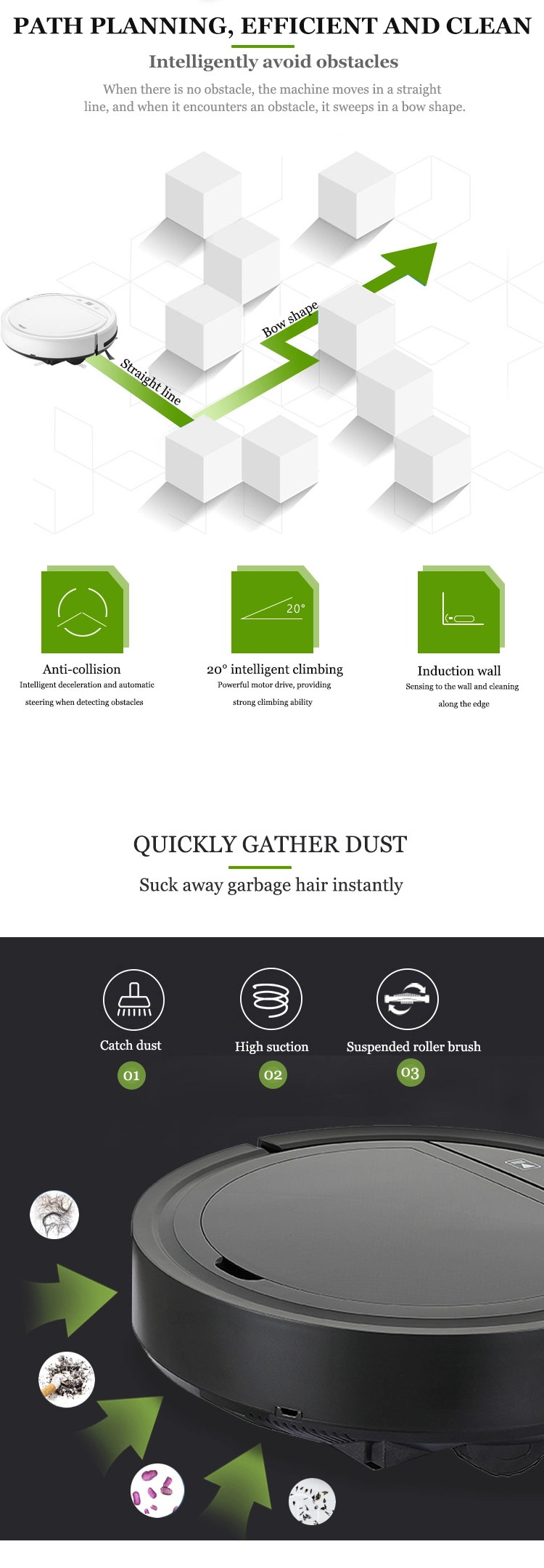 Best Smart Robot Cleaning Vacuum Cleaner and Smart Sweeping Robot