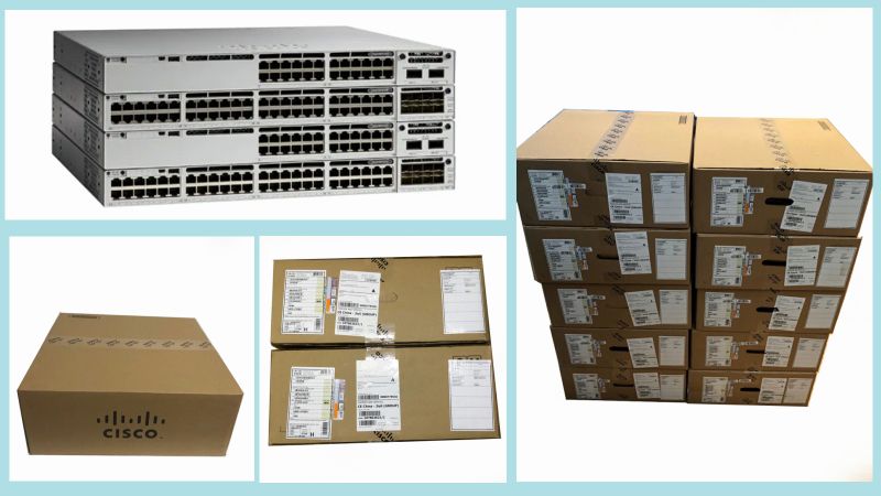 Original Manufacture Cisco 48 Ports Poe Switch C9200L-48p-4X-a