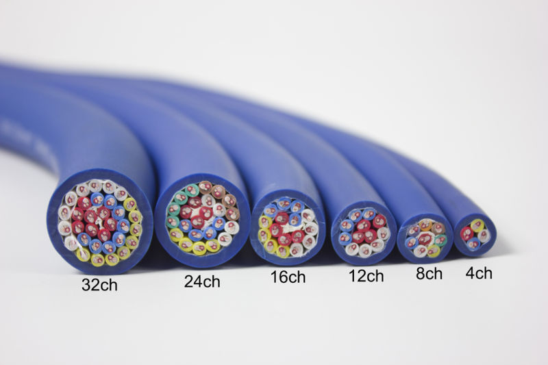 Multi-Core PVC Insulated Electrical Wire Snake AV Flexible Extension Cable