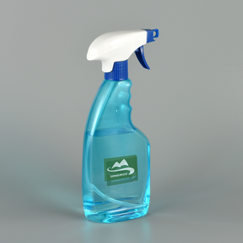 Customize Wholesale 28 400 Plastic Strong Head Foam Blue Trigger Sprayer for Home Cleaning