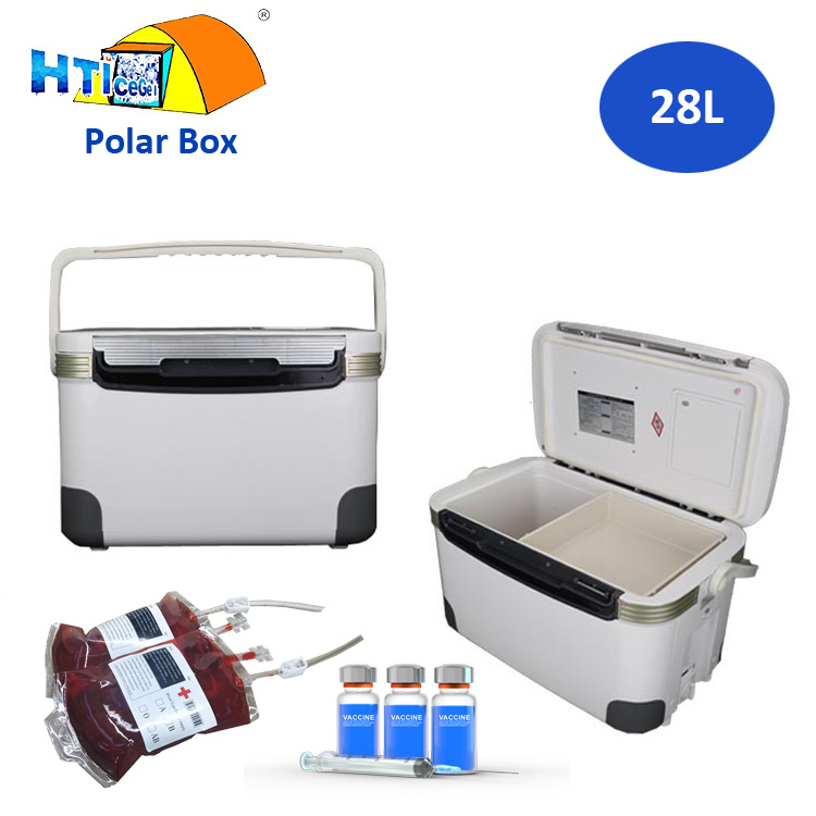 28L Medical Cooler Box Blood Vaccine Insulin Cooler Box