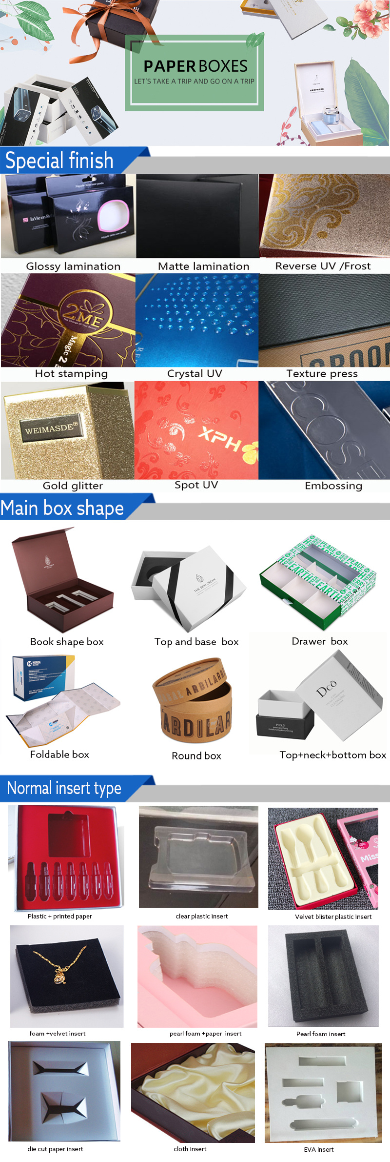 Custom Beauty Jars Essential Oil Packaging Paper Cardboard Gift Box