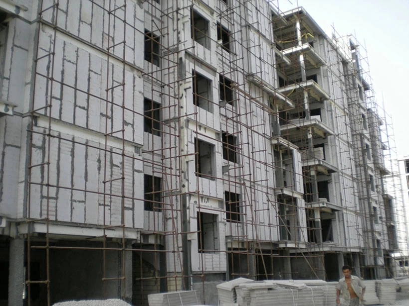 Quakeproof Light Weight Precast Concrete EPS Cement Sandwich Wall Panels