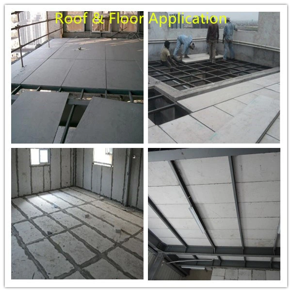 4 Hours Fireproof EPS Cement Sandwich Wall Panel for Interior/Exterior Walls