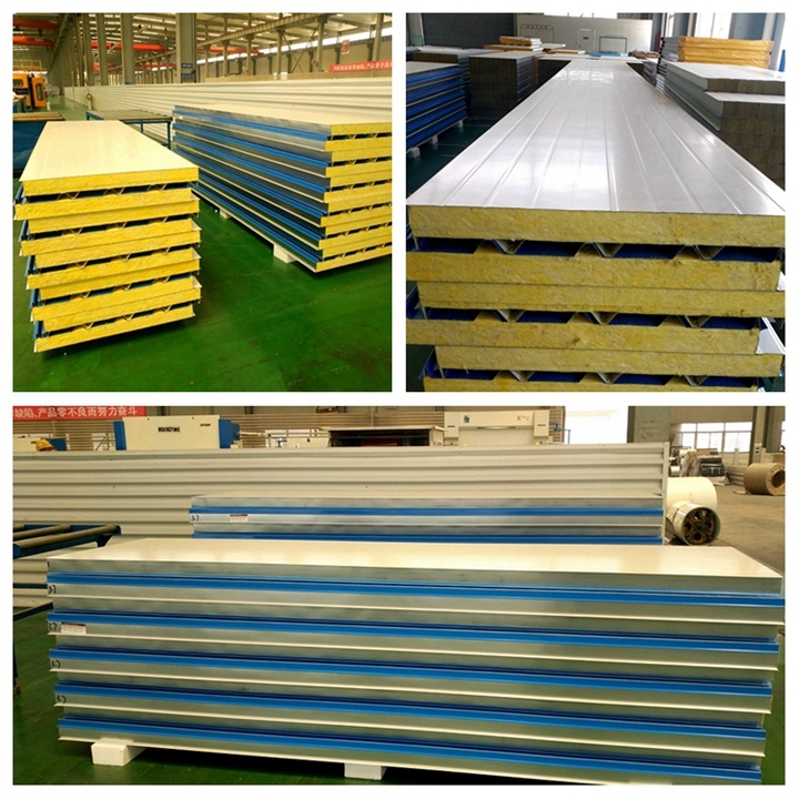 Best Quality Glass Wool Sandwich Panel From China Supplier