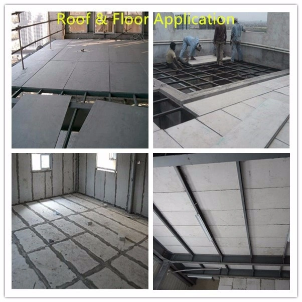 Structurally Insulated Panels Lightweight Concrete Floor Partition Wall for Sound Insulation