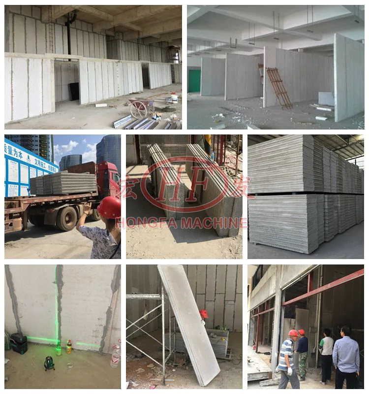 Lightweight Gypsum Wall Panel Precast Concrete Wall Board Making Machine EPS Cement Wall Panel Production Line