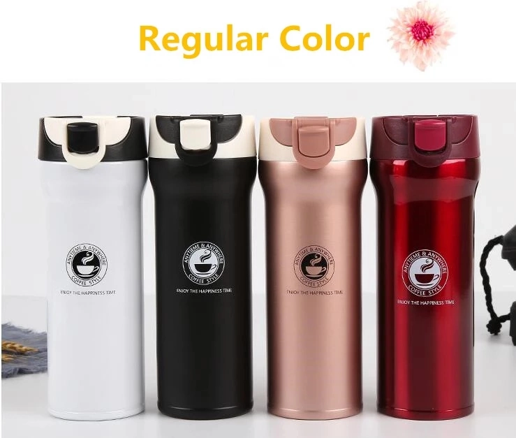 Free Sample Wholesale Double Wall Coffee Mug, Double Wall Coffee Cups with Lid