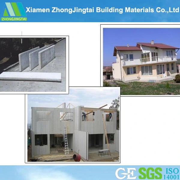 75mm Lightweight EPS Cement Sandwich Wall Panel for Interior Wall