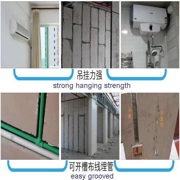 4 Hours Fireproof EPS Cement Sandwich Wall Panel for Interior/Exterior Walls