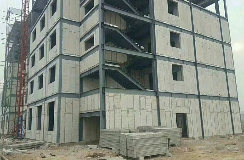 4 Hours Fireproof EPS Cement Sandwich Wall Panel for Interior/Exterior Walls