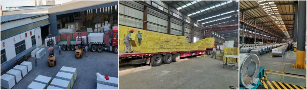 China EPS Foam Cement Precast Wall Panel Production Line Lightweight Concrete Sandwich Wall Panel for Sale