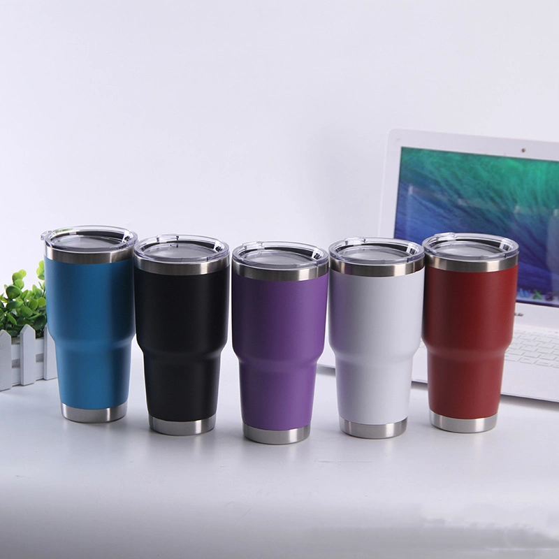 Amazon Hot Sale 20oz 600ml Double Walls Stainless Vacuum Insulated Water Bottle Coffee Cup with Cover