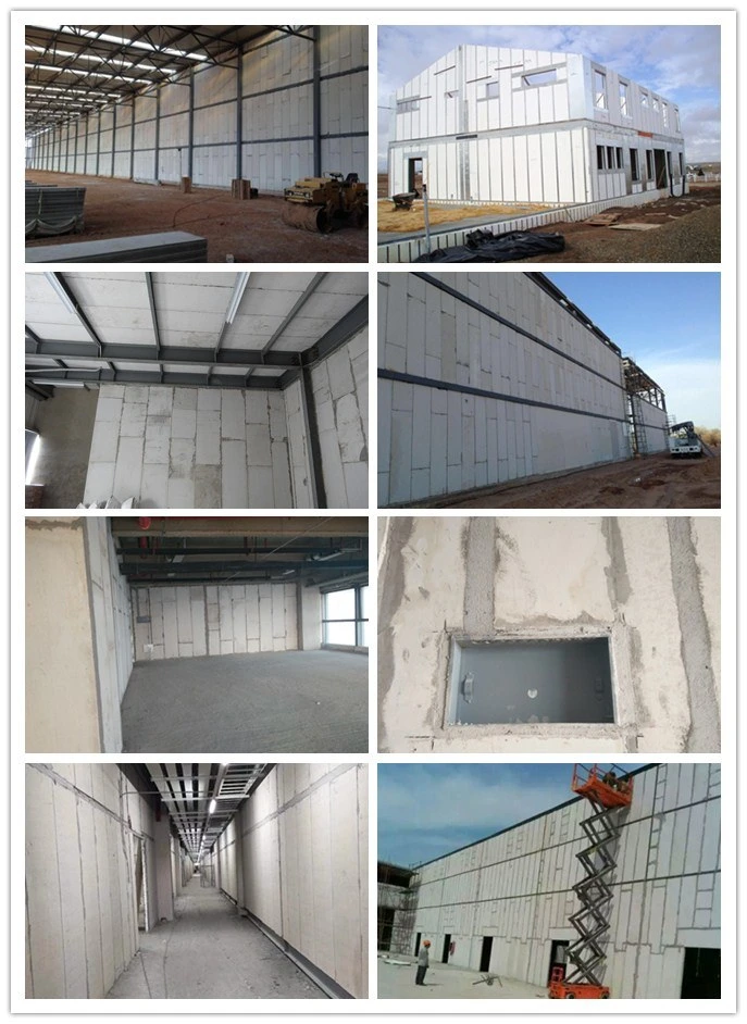 Structurally Insulated Panels Lightweight Concrete Floor Partition Wall for Sound Insulation