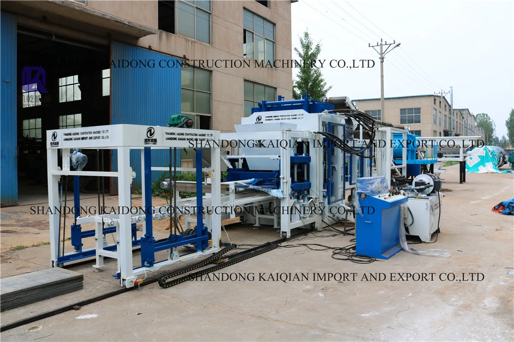 Automatic Block Making Plant Qt10-15 Interlock Pavers Solid Porous Maxi Brick Hollow Block Machine Price