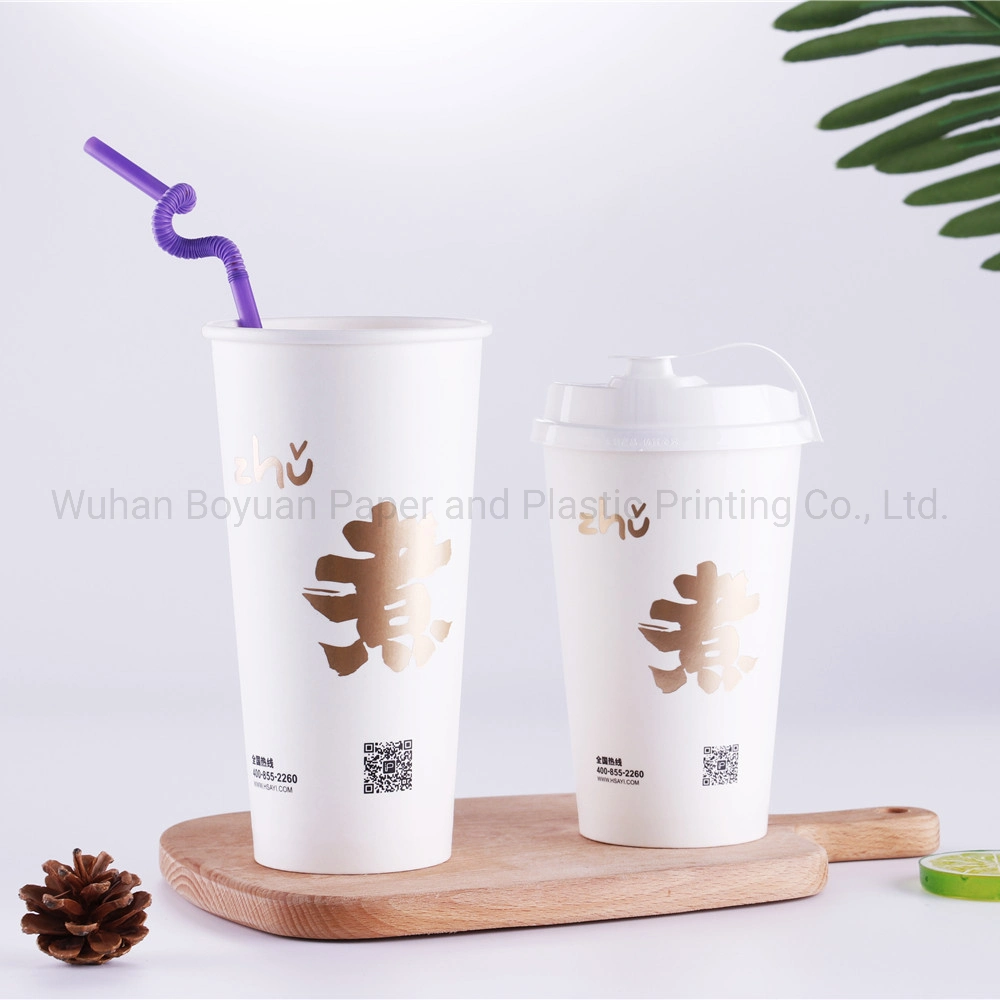 Single Wall/ Double Wall/ Ripple Wall Disposable Paper Cups for Hot Beverage / Coffee/ Tea/ Milk Tea