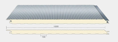 ISO19001 High Quality PIR/PU/PUR Sandwich Insulated Panel for Walls Cladding