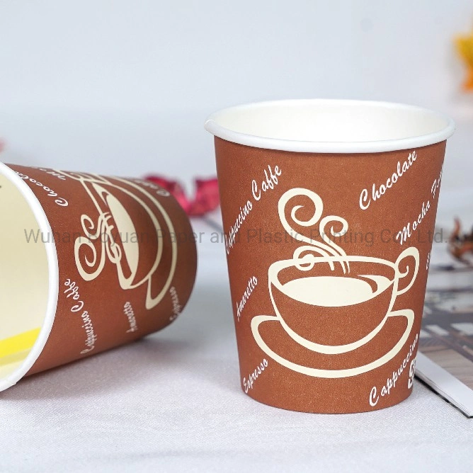 Single Wall/ Double Wall/ Ripple Wall Disposable Paper Cups for Hot Beverage / Coffee/ Tea/ Milk Tea