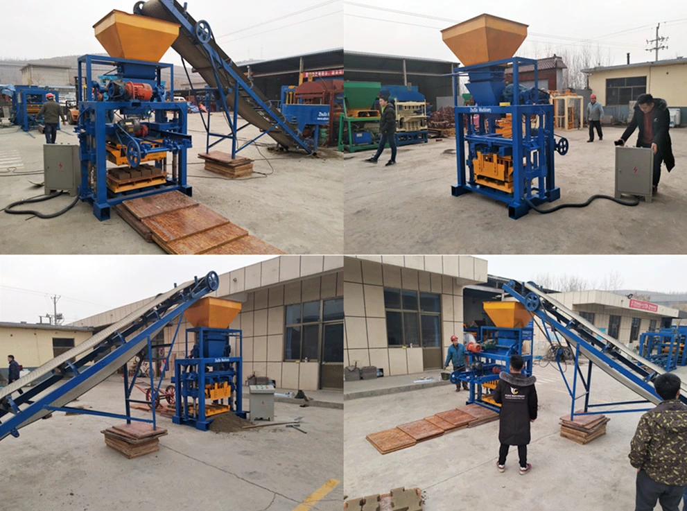 Brick Making Machine, Cheap Concrete Hollow Pot Slab Making Machine Kenya