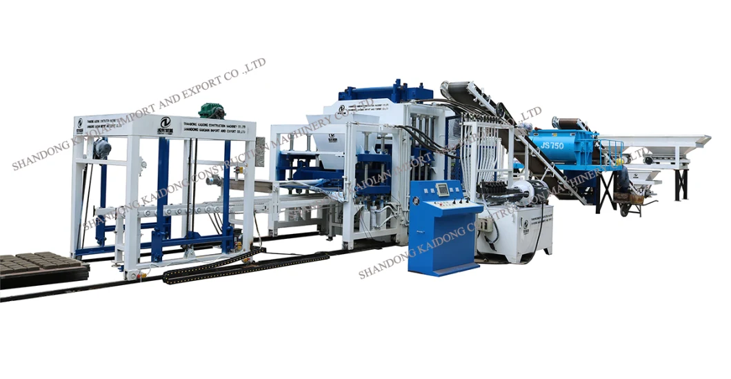 Automatic Block Making Plant Qt10-15 Interlock Pavers Solid Porous Maxi Brick Hollow Block Machine Price