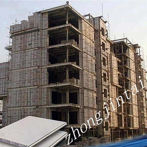 Lightweight Prefabricated Concrete Block Construction Panels for Floor and Partition Walls