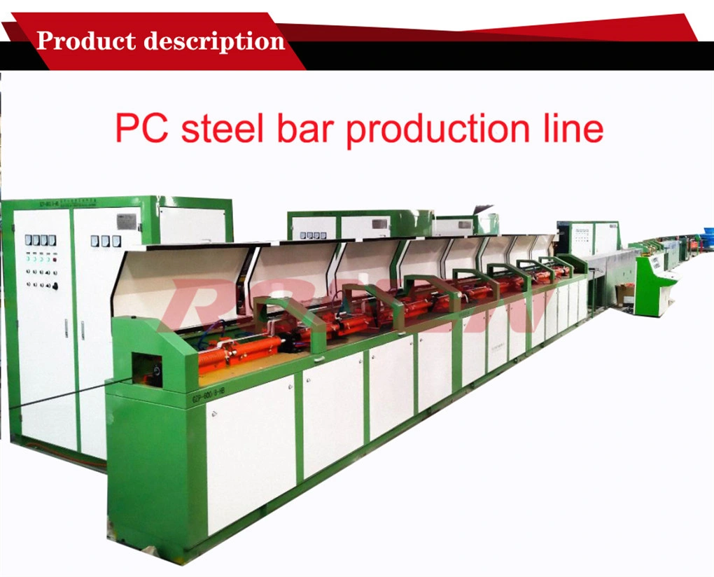 New Condition Induction Hardening Machine Prestressed Concrete PC Steel Bar Production Line