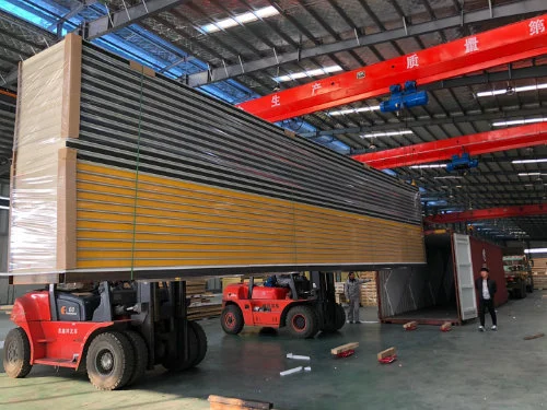 PU Sandwich Panel for Cold Room Partition Walls Sports Hall