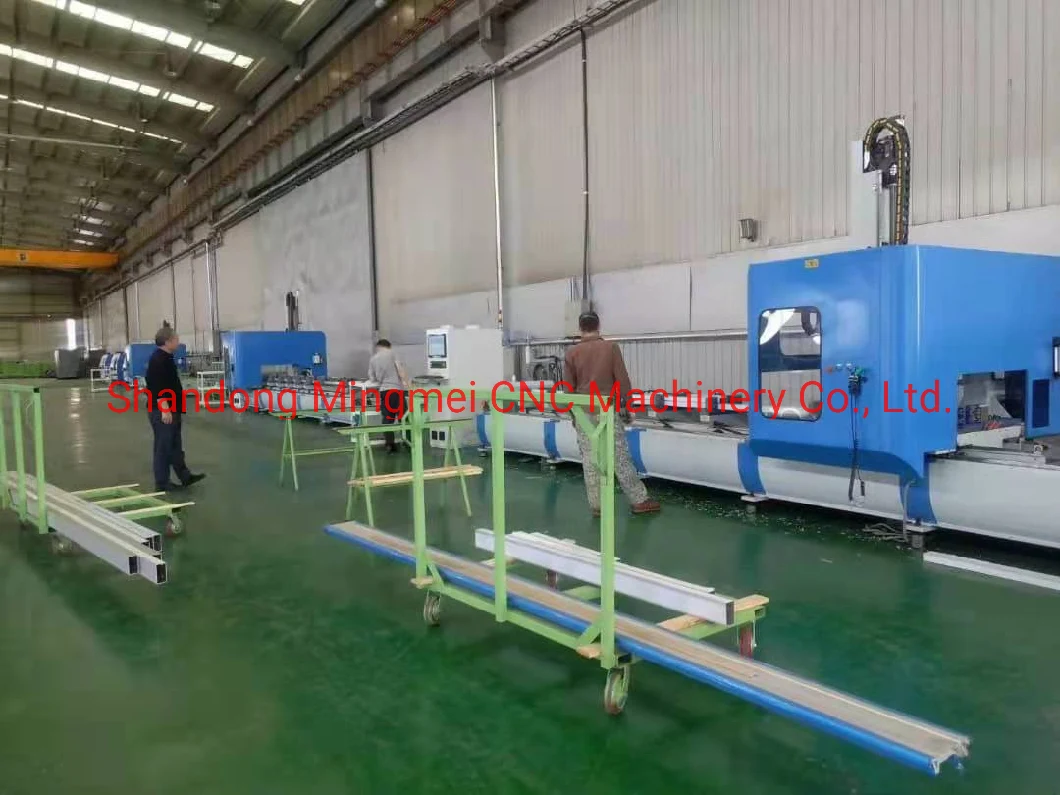 China New Supply Aluminum 4 Axis CNC Machining Center for Curtain Wall Systems