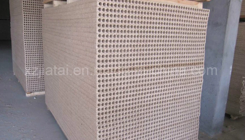 High strength hollow core door tubular particle board/hollow chipboard