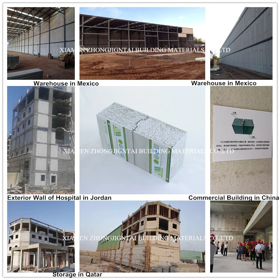 High Quality Good Price Exterior/Interior Insulated Concrete Wall Panels