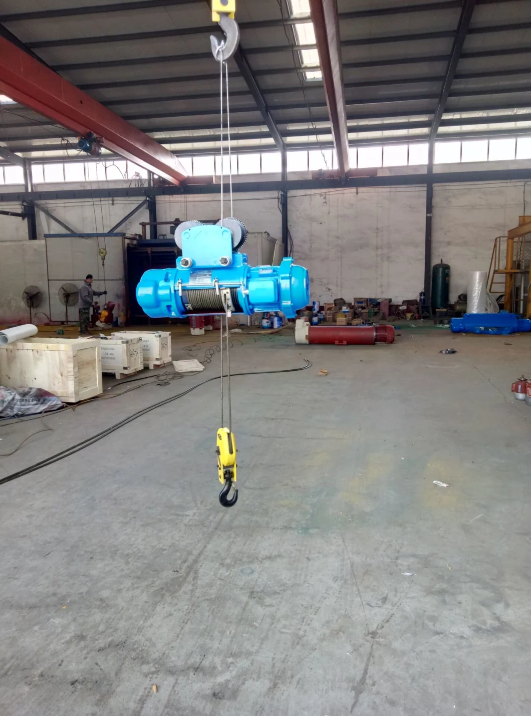 Single Girder Double Girder Rail Hoist CD MD