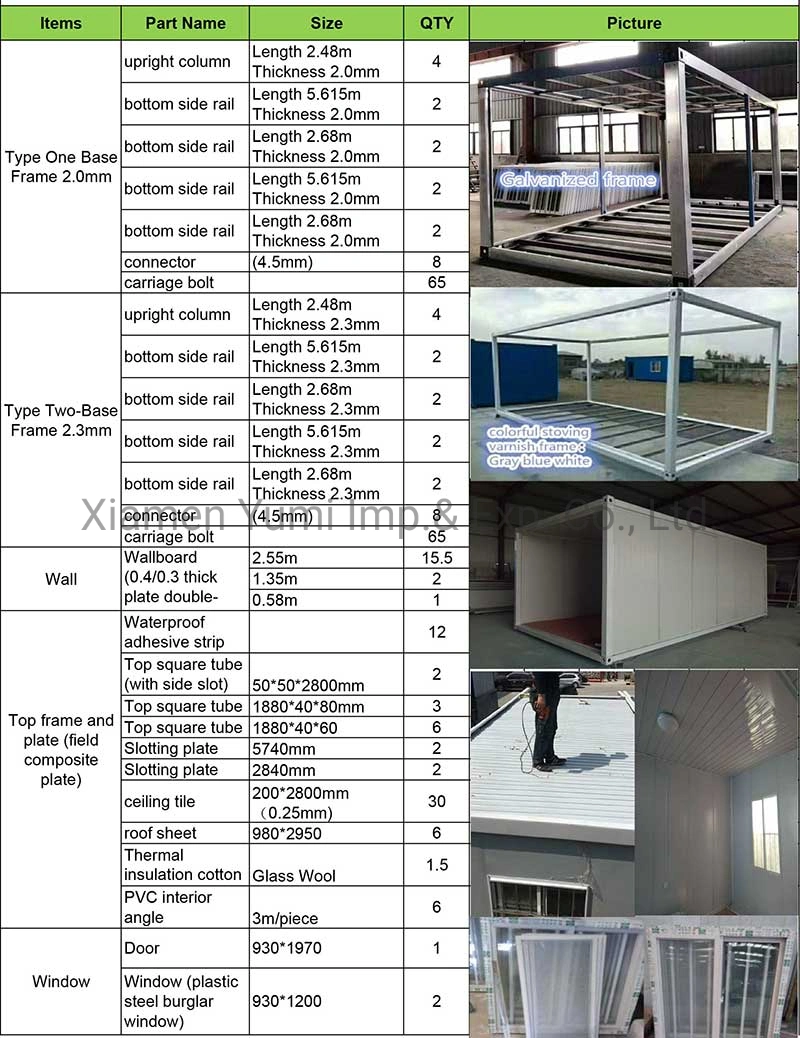 Mobile Folding Expandable Prefab Flat Pack Container for Living Homes