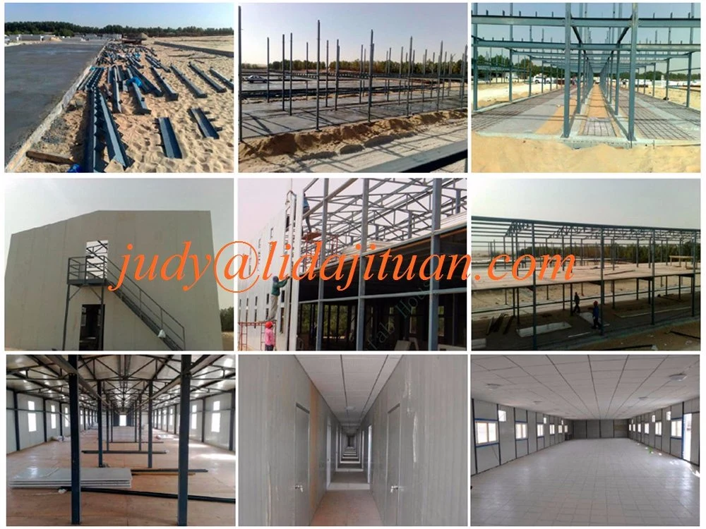 Low Cost Pre Fabricated Site Labour Office House