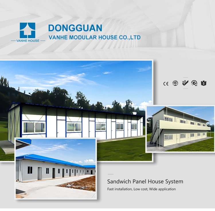 Prefab House Construction Site Temporary House Dormitory Movable Modular House