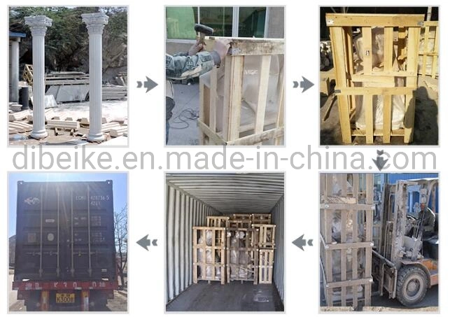 Wholesale Outdoor Carved Marble Carved Pool Decorative Fountain